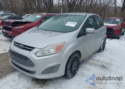 2016 Ford C-Max Hybrid Se from USA, damaged, VIN 1FADP5AU9GL100947